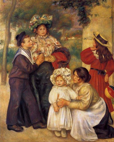 Pierre-Auguste Renoir La famille d`artiste